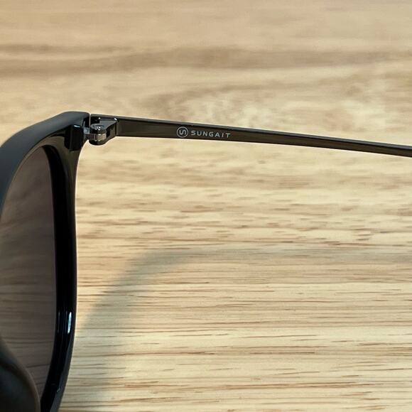 Sungait Vintage Round Black Sunglasses 1567 52-20-140 Men’s Unisex - Picture 7 of 9